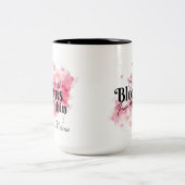 Glück von innen zweifarbige tasse (Mittel)