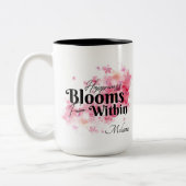 Glück von innen zweifarbige tasse (Links)