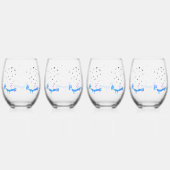 Glück Weinglas Ohne Stiel (Rechts)