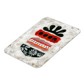 Glück zählt Kühlschrank Magnet Abstrakte Kunst (Linke Seite)