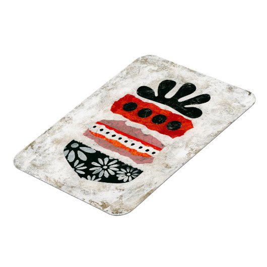 Glück zählt Kühlschrank Magnet Abstrakte Kunst (Linke Seite)