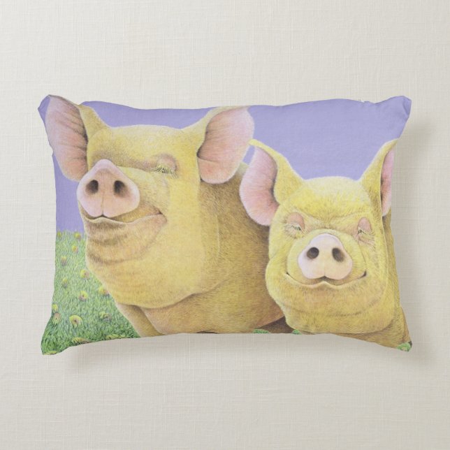 Glück Zierkissen (Vorderseite)