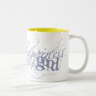 Glück Zweifarbige Tasse