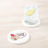 Gluckern Sie! Getränkeuntersetzer (Seite)