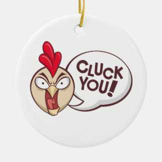 Gluckern Sie! Keramik Ornament