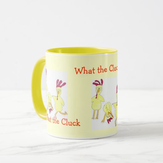 Gluckern-Tasse. Tasse (Vorderseite Links)