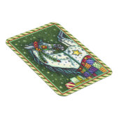 GLÜCKGRAUEN IN EINER EINZIGEN PFERDE OFFENE SCHLAC MAGNET (Rechte Seite)