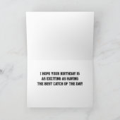 GLÜCKLICH *16. BIRTHTAG *FISCHER* KARTE (Innenseite)