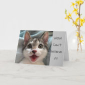 GLÜCKLICH **16.** GEBURTSTAG "WOW" KARTE (Gelbe Blume)