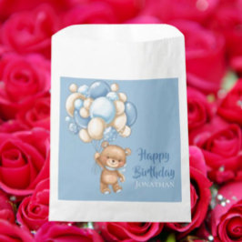 Glücklich 1. Geburtstag, Little One Blue Geschenktütchen