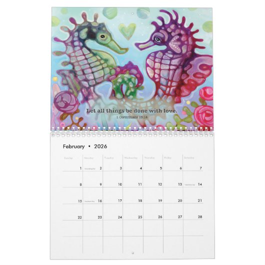 Glücklich 2021! Sei glücklich! Macht Kunst. Kalender (Feb 2026)