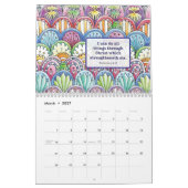 Glücklich 2021! Sei glücklich! Macht Kunst. Kalender (Mär 2027)