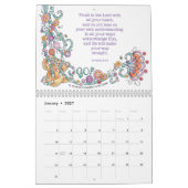 Glücklich 2021! Sei glücklich! Macht Kunst. Kalender (Jan 2027)