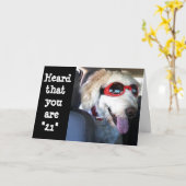 GLÜCKLICH **21. GEBURTSTAG**ZEIT ZU FEIERN!!!! Kar Karte (Gelbe Blume)