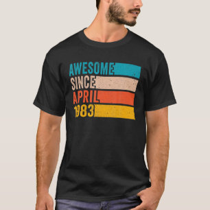 Glücklich 39. Geburtstag 39 Jahre alt Phantastisch T-Shirt