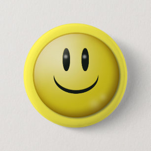glücklich-4760 SMILIES EMOTICONS Happy Gelb Super Button