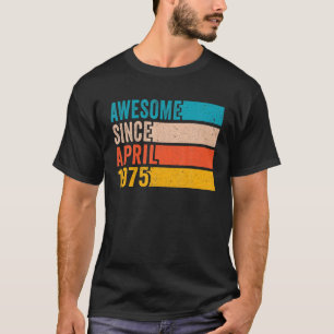 Glücklich 47. Geburtstag 47 Jahre alt Phantastisch T-Shirt