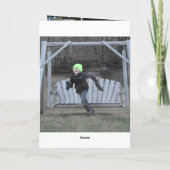 glücklich 7. Geburtstag Karte (Rückseite)