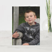 glücklich 7. Geburtstag Karte (Vorderseite)