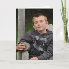 glücklich 7. Geburtstag Karte