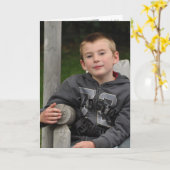 glücklich 7. Geburtstag Karte (Gelbe Blume)