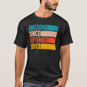 Glücklich 9. Geburtstag 9 Jahre Phantastisch seit  T-Shirt