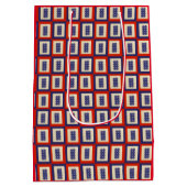 Glücklich acht Mahjong Tile. Mittlere Geschenktüte (Rückseite)