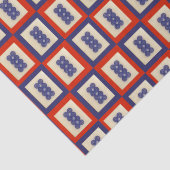 Glücklich acht Mahjong Tile. Seidenpapier (Detail)