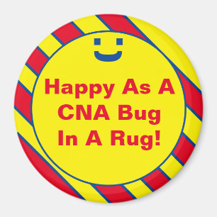 Glücklich als CNA-Bug in einem Rugy! Magnet