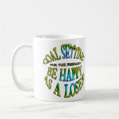 Glücklich als Verlierer Kaffeetasse (Links)