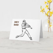 GLÜCKLICH ALS "ZUHAUSE FUN" VATER DAY CARD KARTE (Gelbe Blume)