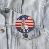 Glücklich am 4. Juli!! Button (Beispiel)