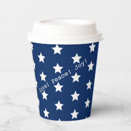 Glücklich! American USA Flag 4. Juli Personalize Pappbecher