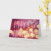 GLÜCKLICH "ANNIVERSARY" FÜR FREUNDE/PERFEKTE PAARE KARTE (Gelbe Blume)