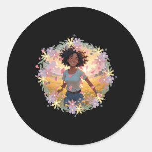 Glücklich! Aufkleber