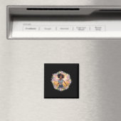 Glücklich! Aufkleber Magnet (In Situ (Geschirrspüler))