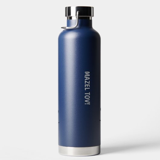 Glücklich Bar Mitzvah 20XX Tefillin Mazel Tov! Trinkflasche (Rechts)