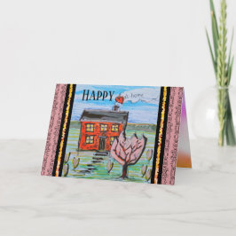 Glücklich bei Zuhause Niedlich House Ankündigung