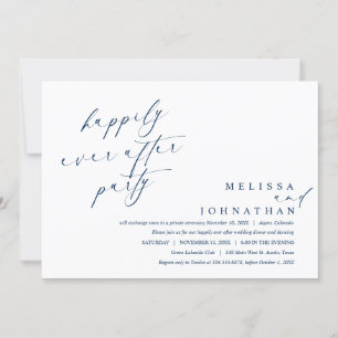 Glücklich bis ans Ende der Nacht Dinnerparty und T Einladung