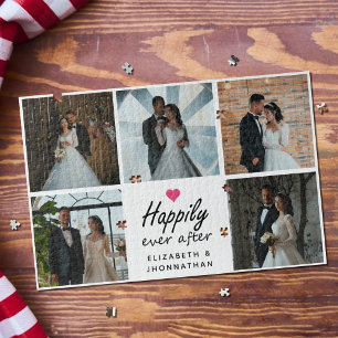 Glücklich bis ans Ende des Lebens Hochzeitsfoto-Ko Puzzle