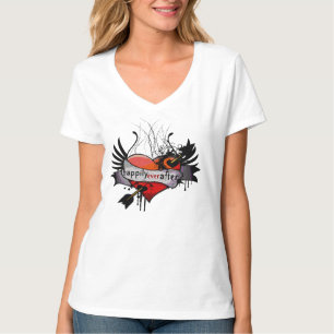 Glücklich bis ans Ende Gothic Grunge T-Shirt