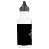 Glücklich Blau zu sein Edelstahlflasche (Links)