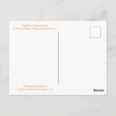 Glücklich California Poppy Week! Postkarte (Rückseite)