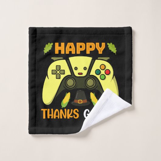 Glücklich dank Gaming Funny Waschlappen (Waschlappen)