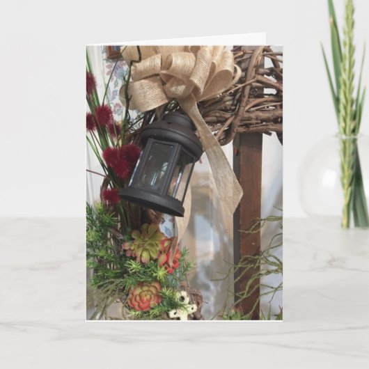 GLÜCKLICH DANKSGEBEN AN ALLE URLAUBSKARTE FEIERTAGSKARTE (Vorderseite)