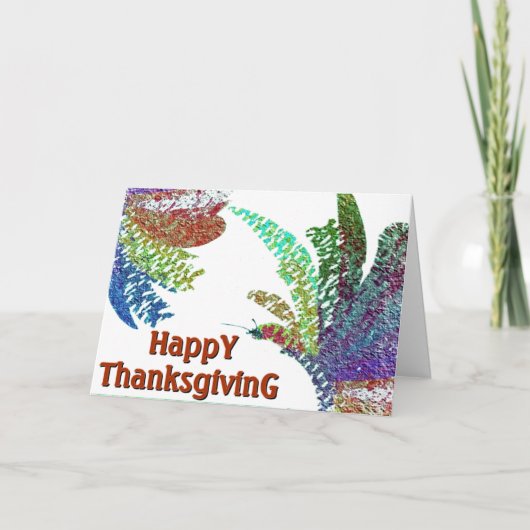 GLÜCKLICH DANKSGIVING KARTE FÜR JEDEN (Vorderseite)