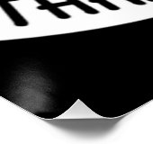 GLÜCKLICH DANKSGIVING lustiger Erntedank Poster (Ecke)