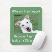 GLÜCKLICH, DASS SIE MOUSEPAD ANSEHEN (Mit Mouse)