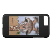 "GLÜCKLICH" die Giraffe " Case-Mate iPhone Hülle (Rückseite (Horizontal))