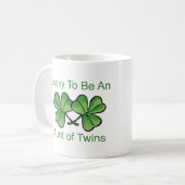 Glücklich Doppeltante sein Kaffeetasse (Vorderseite Links)